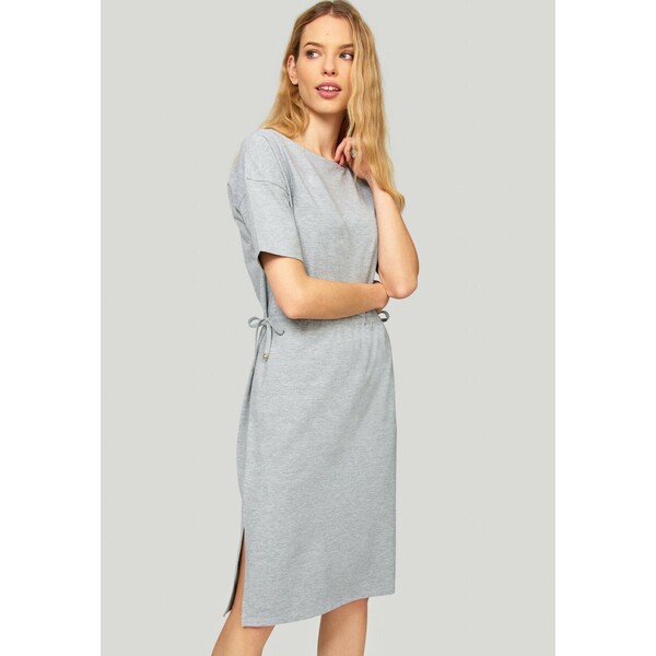 Greenpoint Sukienka letnia grey melange G0Y21C014-C11